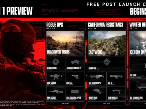 Battlefield 2042 season 1 roadmap reveals new map, specialist, and weapons